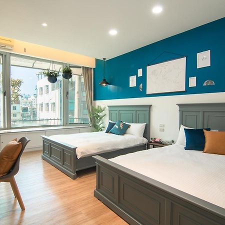 Sleepie Muti-Minsu Center Appartement Kaohsiung Buitenkant foto